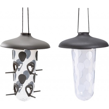 Plastia ROBIN 2v1 set pro krmení ptáků antracit