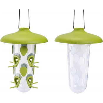Plastia ROBIN 2v1 set pro krmení ptáků zelená