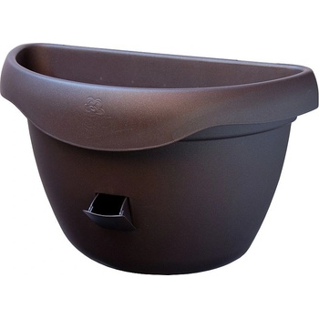Plastia Samozavlažovací Květináč na zeď 29 cm teracota