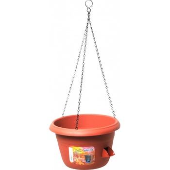 Plastkon Květináč samozavlažovací Marina 30 cm terakotový