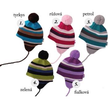 Pletex dětská pletená čepice