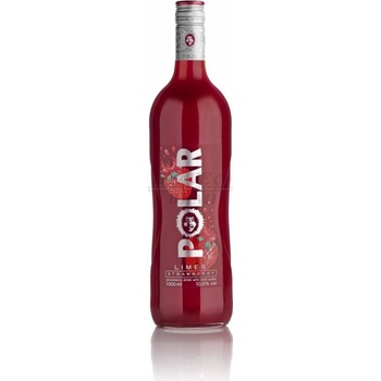 Polar Limes Strawberry 15% 1 l (holá láhev)