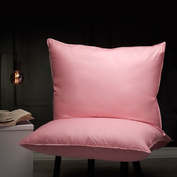 Polštáře a Peřiny.cz Péřový polštář Comfort růžová 70x90