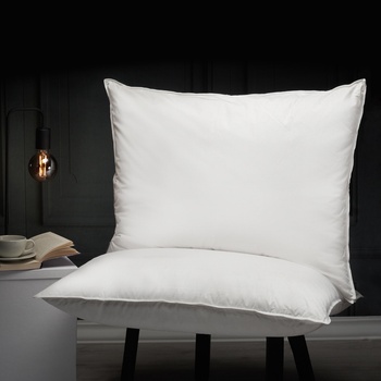 Polštáře a peřiny.cz Péřový polštář Deluxe bílá 50x70