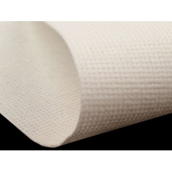 Polytex Kusový vlizelín RONARFIX jednostranně lepící / nažehlovací, tuhý, bílý, 50 x 150 cm, 160+20g/m2