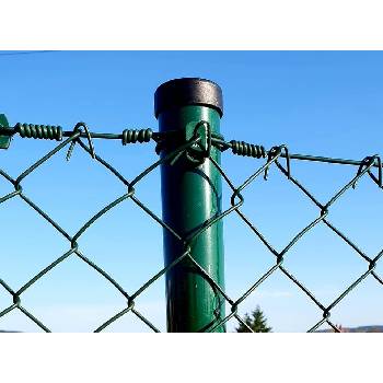 Poplastované pletivo 100 cm zelené 2,7 mm