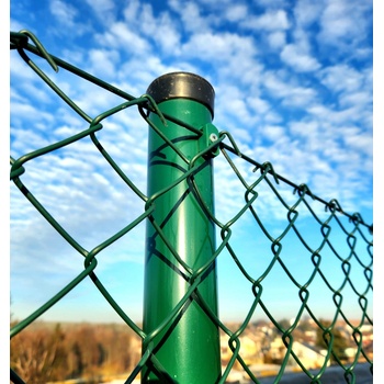 Poplastované pletivo 150 cm zelené 2,7 mm