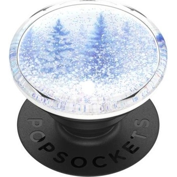 PopSockets PopGrip Gen.2, Tidepool Snowglobe Forest, zimní les v tekutině se sněhem
