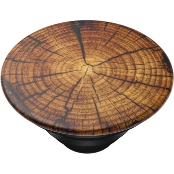 PopSockets PopTop Gen.2, Knotty by Nature, hnědé letokruhy, výměnný vršek