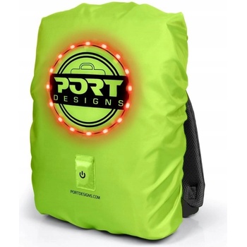 Port Designs 180113 backpack cover Backpack rain cover Yellow Nylon 25 L