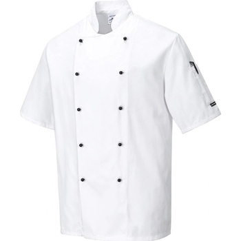 Portwest Kent Chefs C734 krátký rukáv bílý S