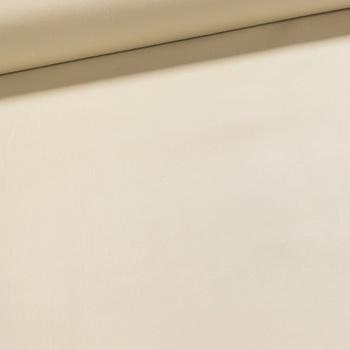 Potahová látka, čalounická KOŽENKA HOCK, BJ_0.8, krémová, š.145cm, 460g/m2 (látka v metráži)