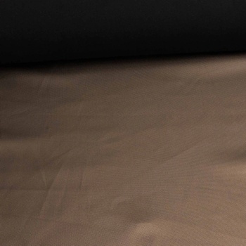 Potahová látka, čalounická koženka se semišovým podkladem NATURHAVEN D3-B, lesklá, hnědá síť, š.145cm, 430g/m2 (látka v metráži)