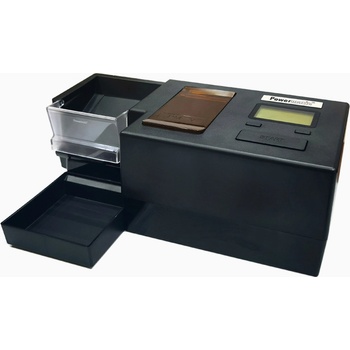 Powermatic elektrická plnička dutinek V stříbrná