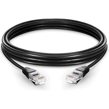 PremiumCord sp6utp030C Patch UTP RJ45-RJ45 CAT6, 3m, černý
