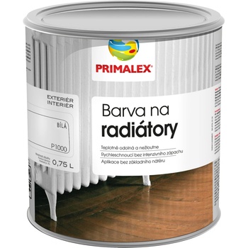 Primalex barva na radiátory lesklá bílá 0,75L
