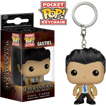 Přívěsek na klíče Supernatural Lovci duchů Castiel Funko