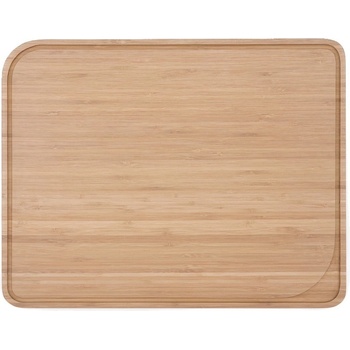 Prkénko na krájení NBA036 37 x 29 cm, hnědá, bambus, Pebbly