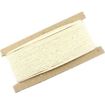Pro Háčkování Bavlněná šňůra/knot 2 mm, režná 5 m