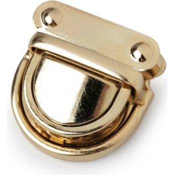 Pro Háčkování Zapínání na kabelku půlkruhové zlatá