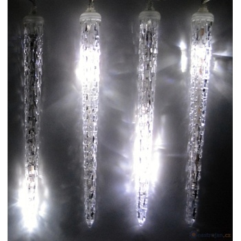 Profiled vnější rampouchy studená bílá 24cm padající sníh 4,5W BLCC24