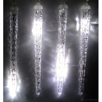 Profiled vnější rampouchy studená bílá 44cm padající sníh 9W BLCC44