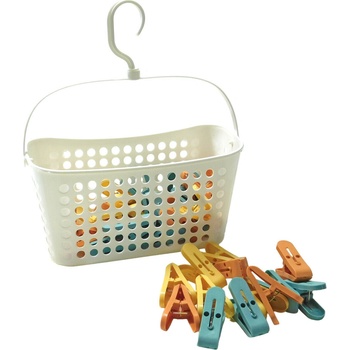 Prohome kolíčky 24 ks +košík EXCLUSIVE