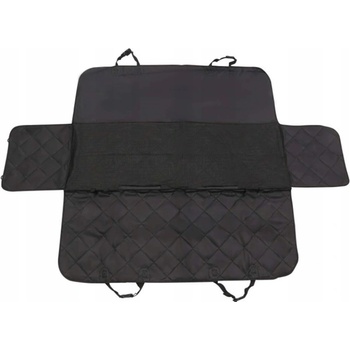 Pronett Ochranný potah na zadní sedadla černý 170 x 140 cm