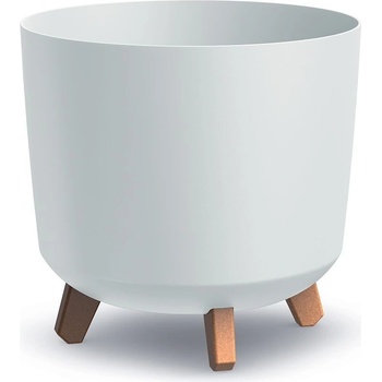 Prosperplast Květináč GRACIA TUBUS bílý 29,8cm