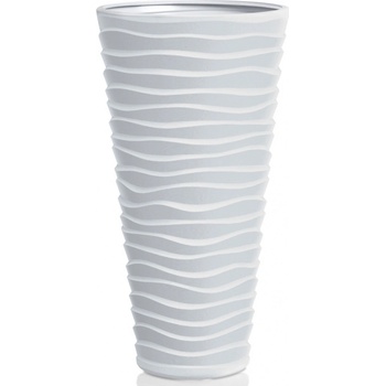 Prosperplast SAND SLIM květináč bílý 39 cm