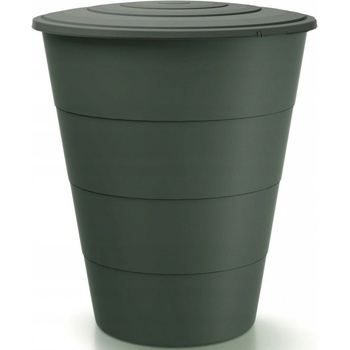 PROSPERPLAST Sud na dešťovou vodu SMOOTH tm. zelený 210l