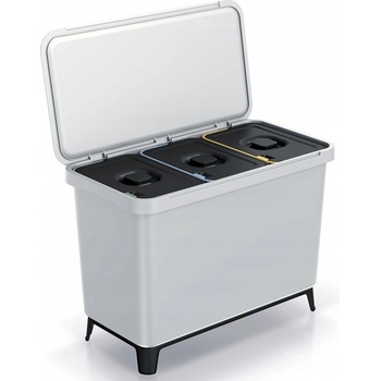 Prosperplast SYSTEMA popelavý 3 x 10 l