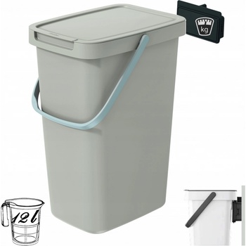 Prosperplast SYSTEMA Q COLLECT světle hnědý 12 l