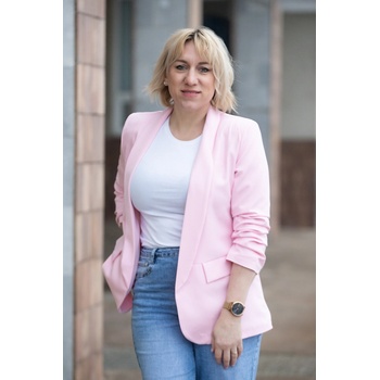 Pružné sako COLOR Bílá