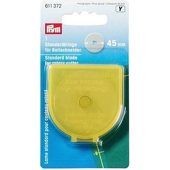 PRYM Náhradní čepel do řezacího kolečka 611372 PRYM, rovná čepel, průměr 45mm 1 kus v balení