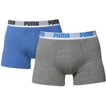 Puma Boxer GreyBlue Vícebarevné 2 Pack