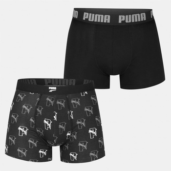 Puma pánské boxerky 2 ks černá