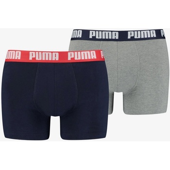 Puma pánské boxerky 2 ks modrá