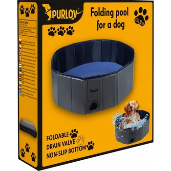 Purlov skládací bazének pro psy 120 x 30 cm