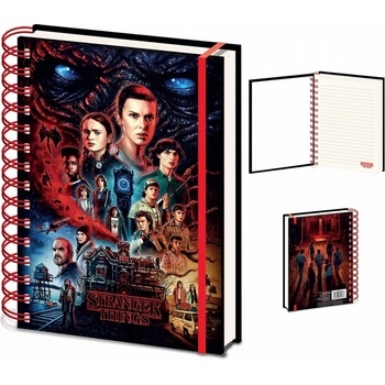 Pyramid International Zápisník Stranger Things 4 Vecna A5