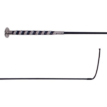 QHP Drezurní bič Crystal černý