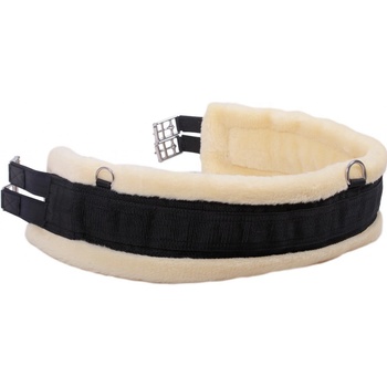 QHP Podbřišník s umělým beránkem Ontario černý