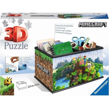 Ravensburger 3D Puzzle 112869 Úložná krabice Minecraft 216 dílků