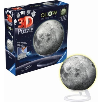 Ravensburger 3D PuzzleBall Měsíc svítící 74 ks