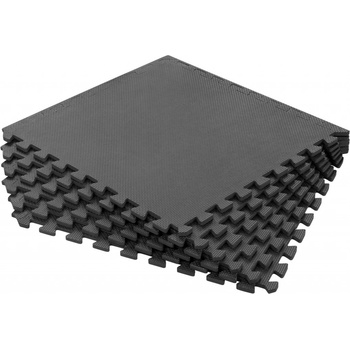 Rebel RBA-3153 Pěnová tréninková podložka EVA 180 x 120 cm 6 ks černá