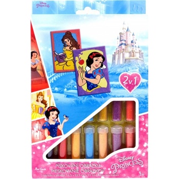 Red Castle Pískování obrázků 2 v 1 Princezny