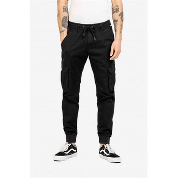 Reell kalhoty Reflex Rib Cargo Black 120
