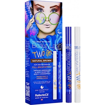 RefectoCil barva na obočí BeautyLash Two Go Natural Brown Tinting Pen 1 ml