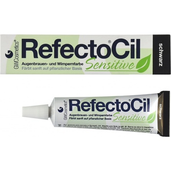 RefectoCil Sensitive Eyelash & Eyebrow Tint barva na řasy a obočí Black 15 ml