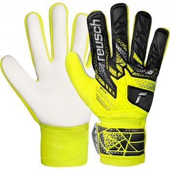 Reusch Attrakt Starter Solid safety yellow/silver